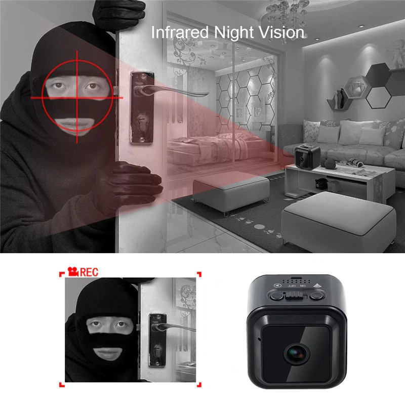 mini cámara de visión nocturna