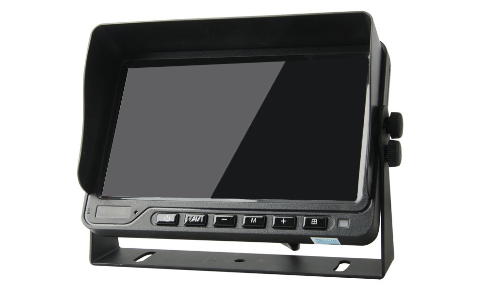 monitor trasero compacto de 7 pulgadas para el coche
