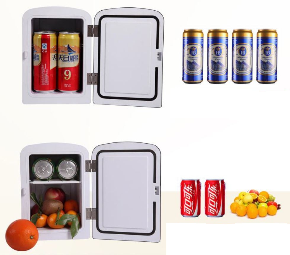 pequeño refrigerador portátil para bebidas