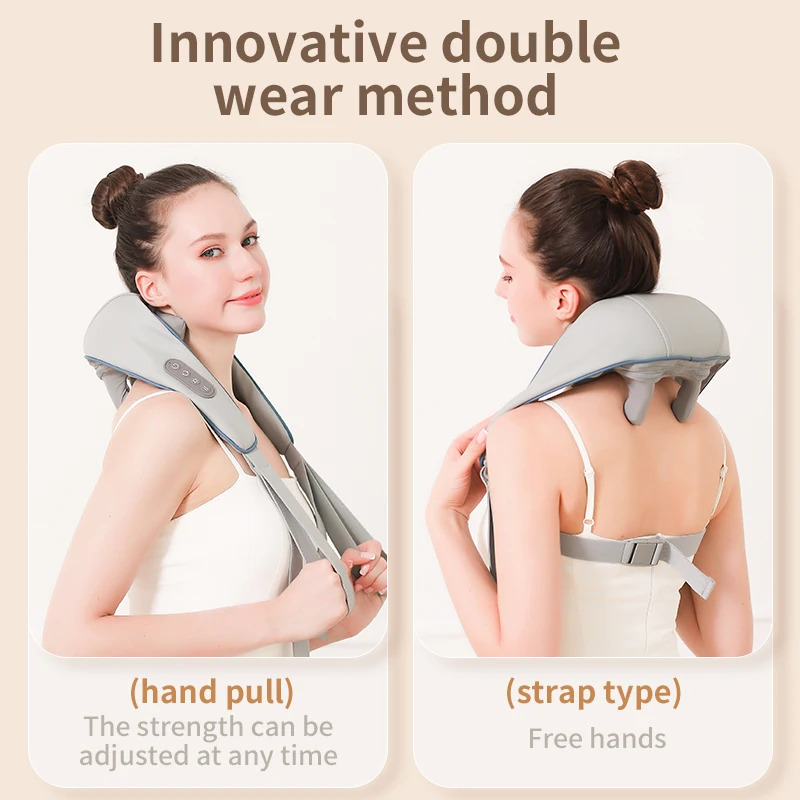 masajeador vibratorio cintura cuello espalda
