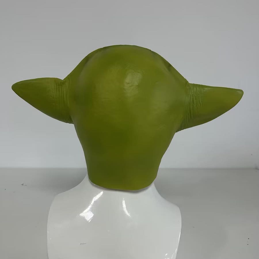 Máscara de Halloween de Yoda