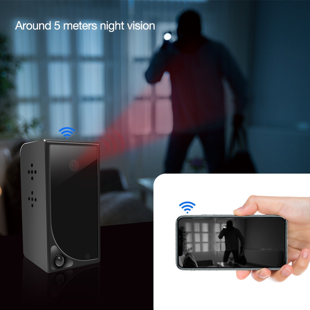 cámara wifi con visión nocturna 5 m