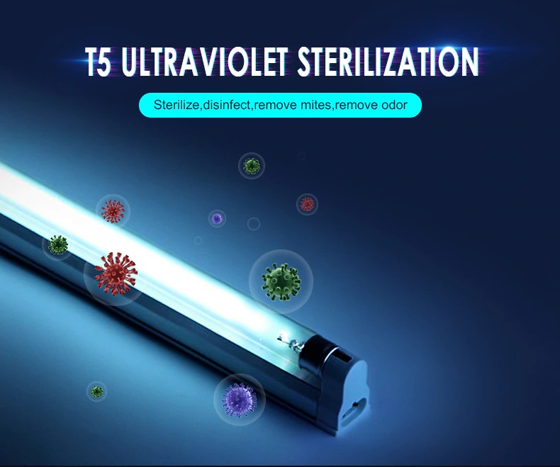 lámpara UV de tubo germicida