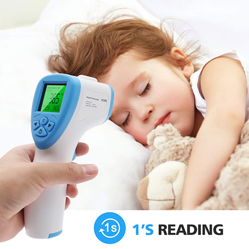 termómetro infrarrojo para niños y bebés
