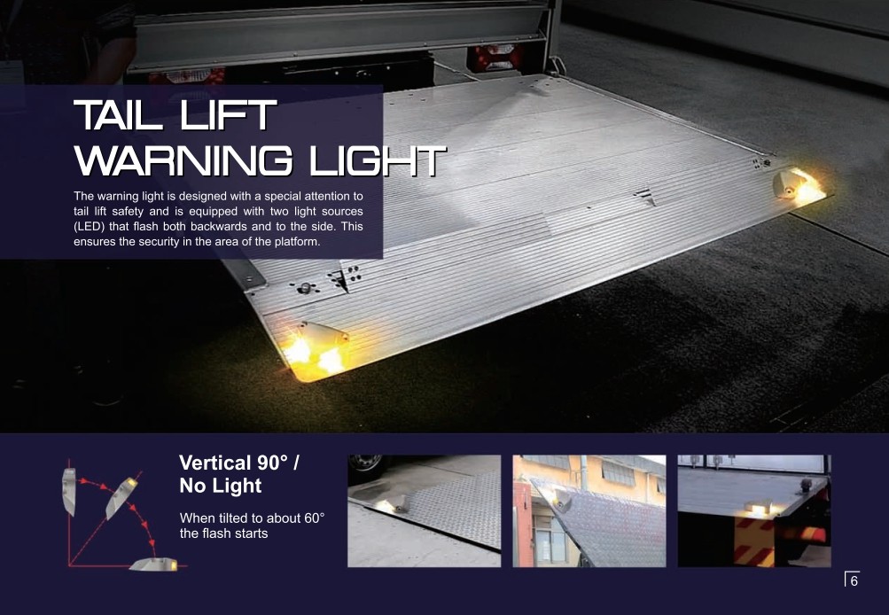 Señalización LED Luz trasera LED para plataforma de coche - furgoneta, camión