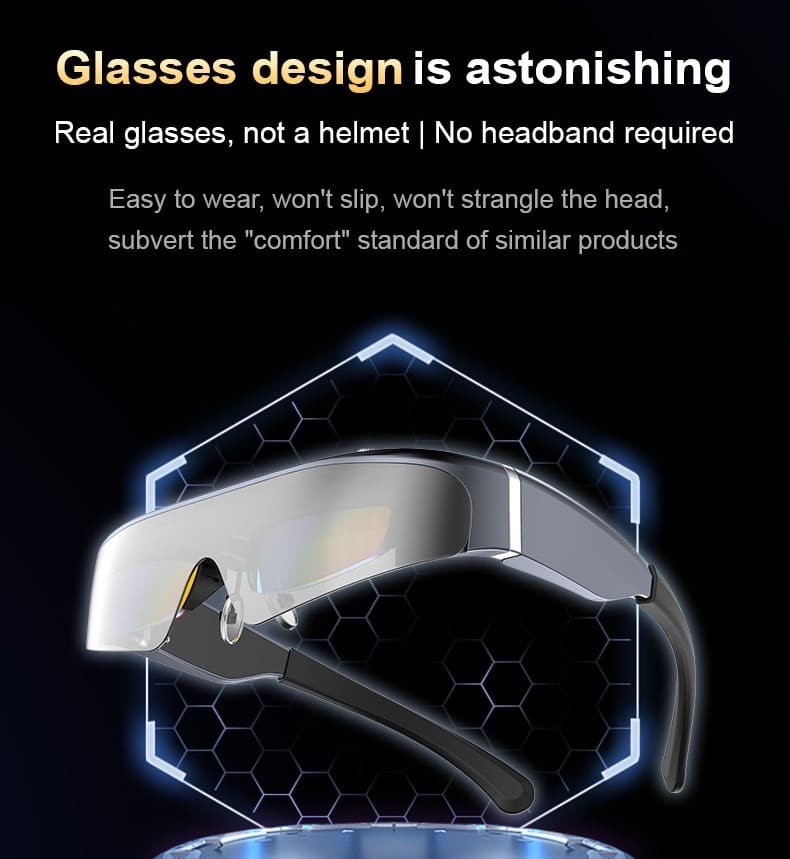 Gafas inteligentes VR con control remoto
