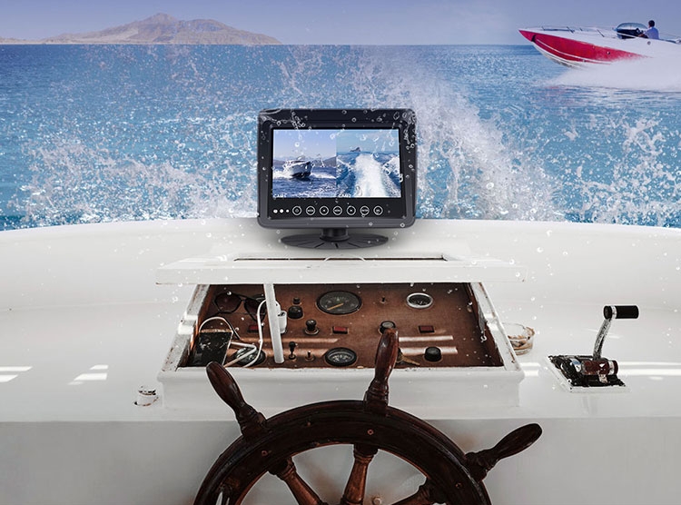 monitor para yate o barco impermeable