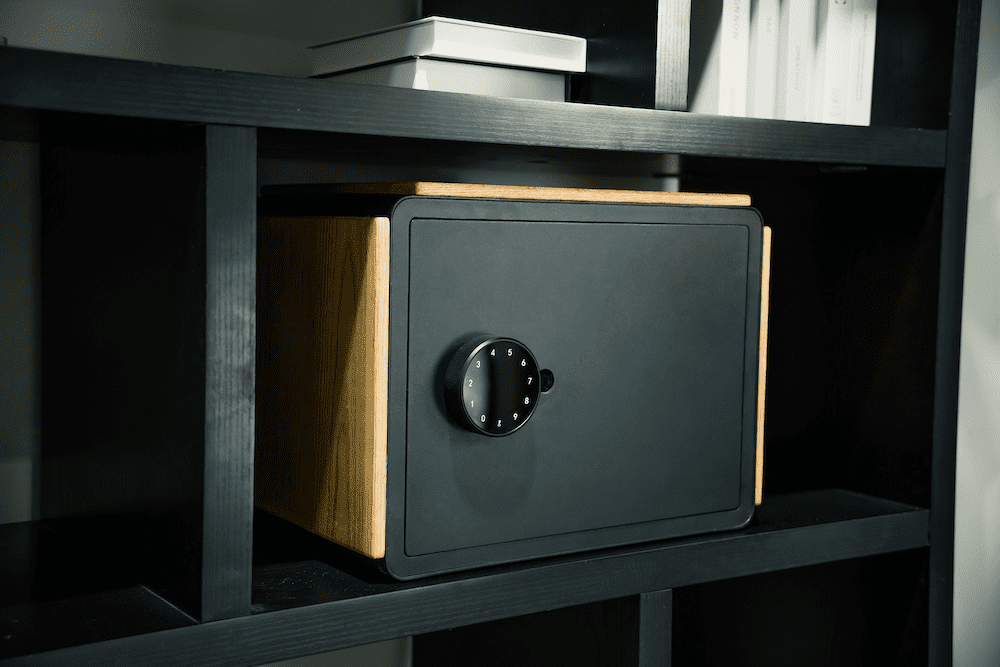 caja fuerte de seguridad - caja fuerte para objetos de valor aplicación inteligente y pin
