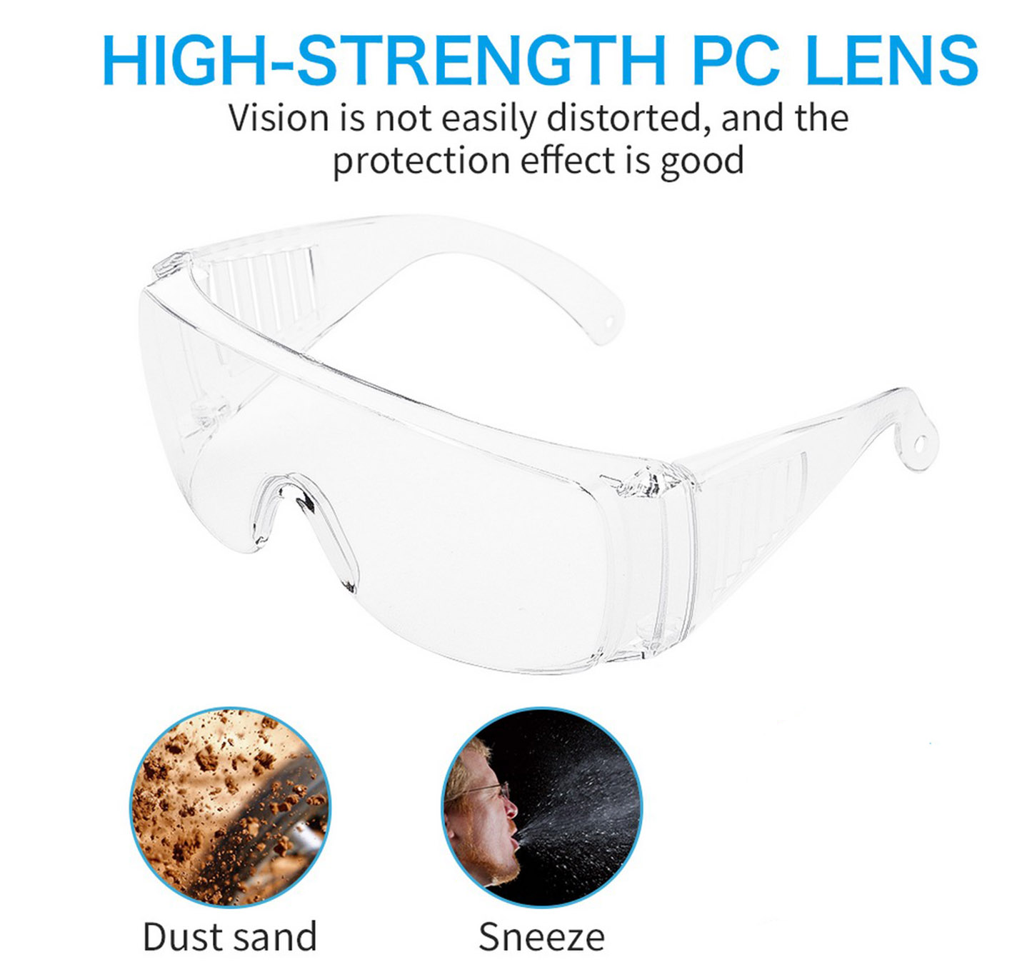 protección ocular contra virus - gafas